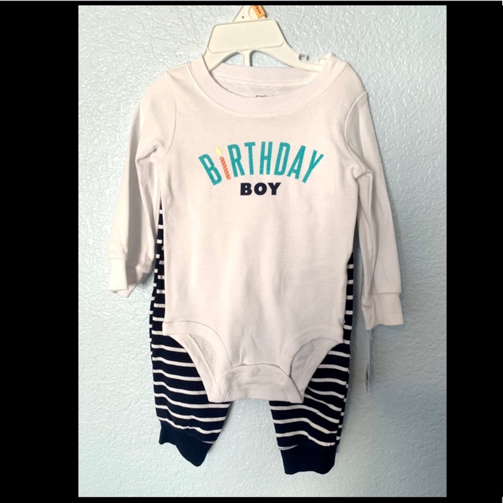 Carters “birthday boy” outfit